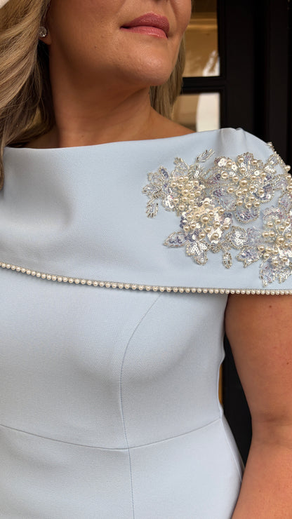 Anoola D452 Blue Dress