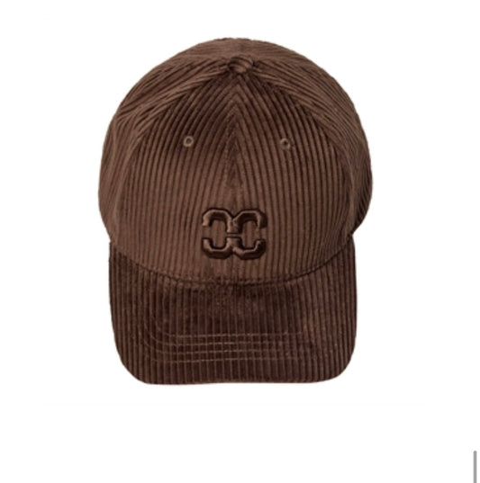 Co'Couture Sachi Dark Brown Cord Hat