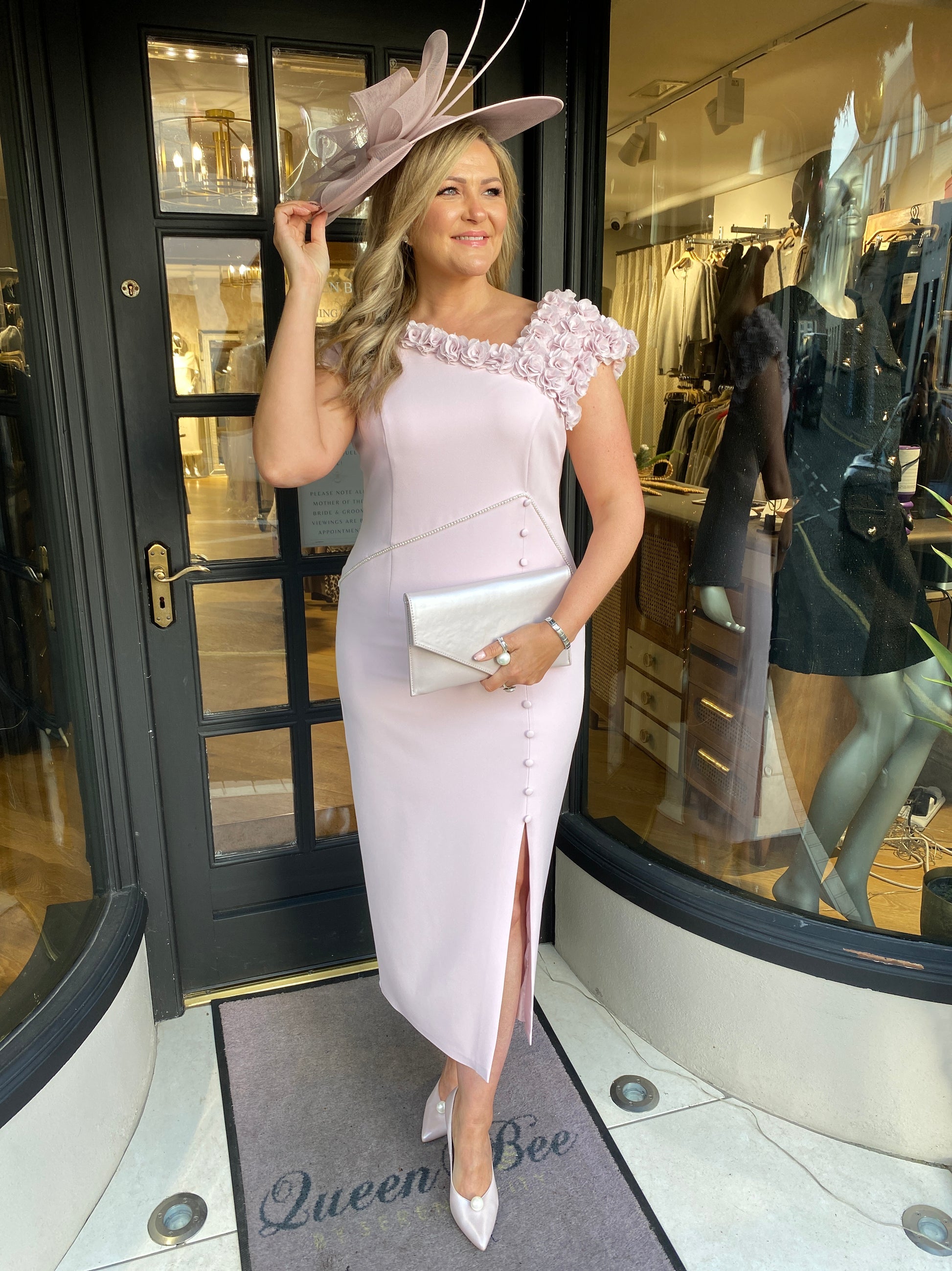ice pink dress Anoola D461EF Ice Pink Dress