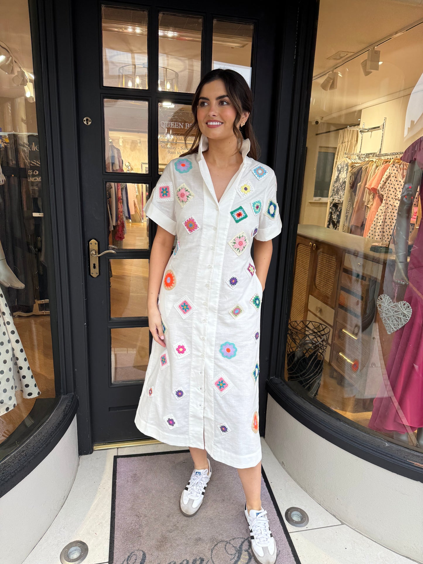 Jovonna London Mariska Patch Dress