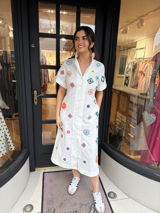 Jovonna London Mariska Patch Dress