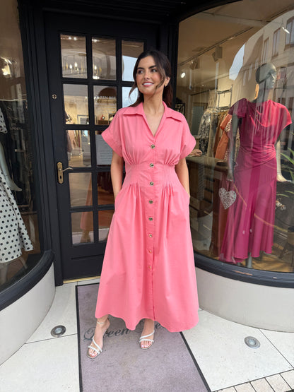 Exquise Pink Reilly Dress