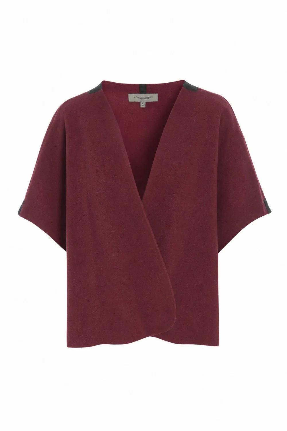 Henriette Steffensen Vest Bordeaux 7174