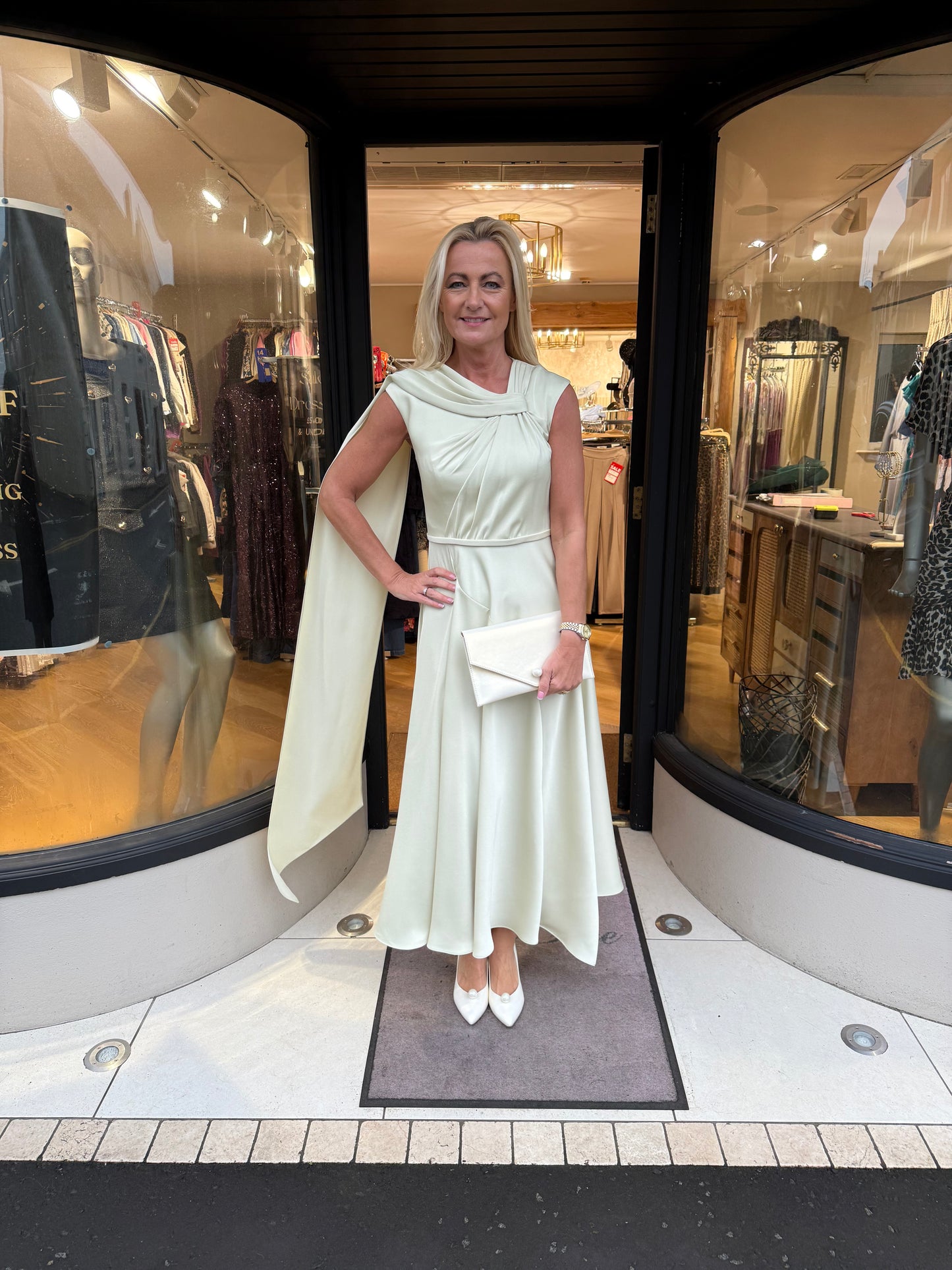 Maisonel Lemonade Cape Dress - ME3120