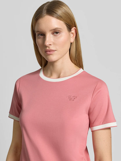 Mos Mosh Molina O-SS Tee Dusty Rose