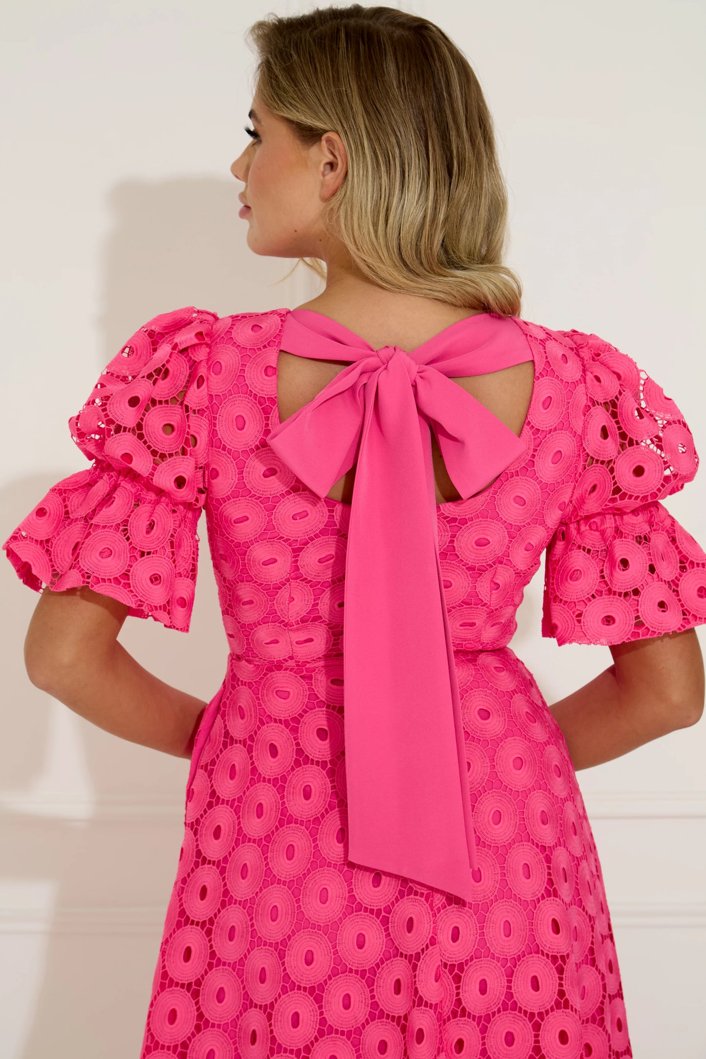 The 8th Sign 8SS615B Callie Bow Back Dress