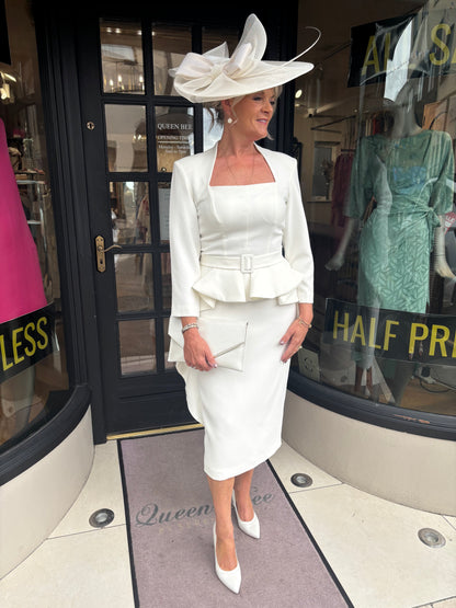 Veni Infantino Ivory Mother of Bride Dress