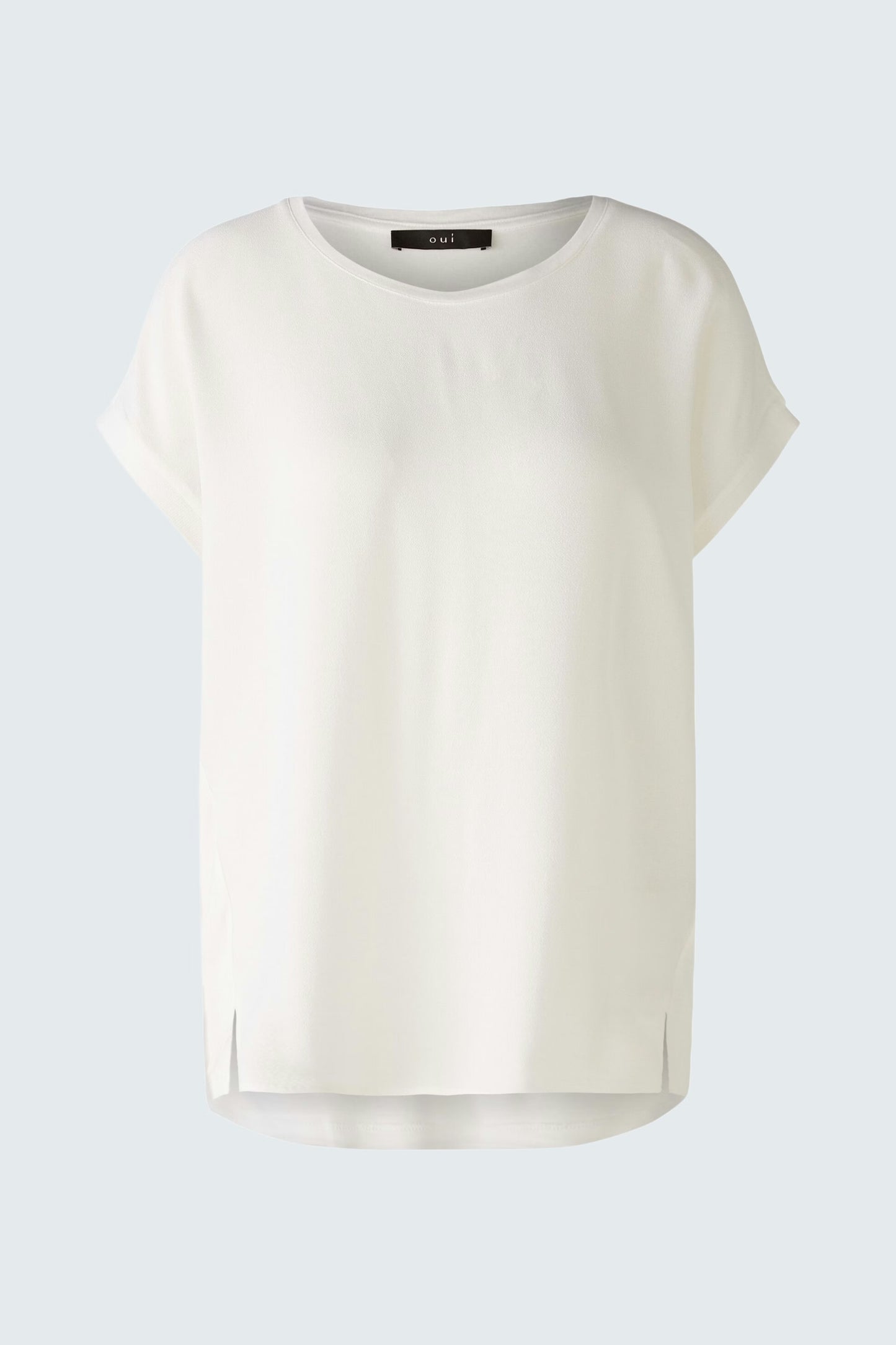 Oui T Shirt Cloud Dancer Short Sleeve