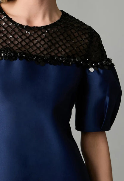 Fee G 825B/142 Navy Cleo Dress
