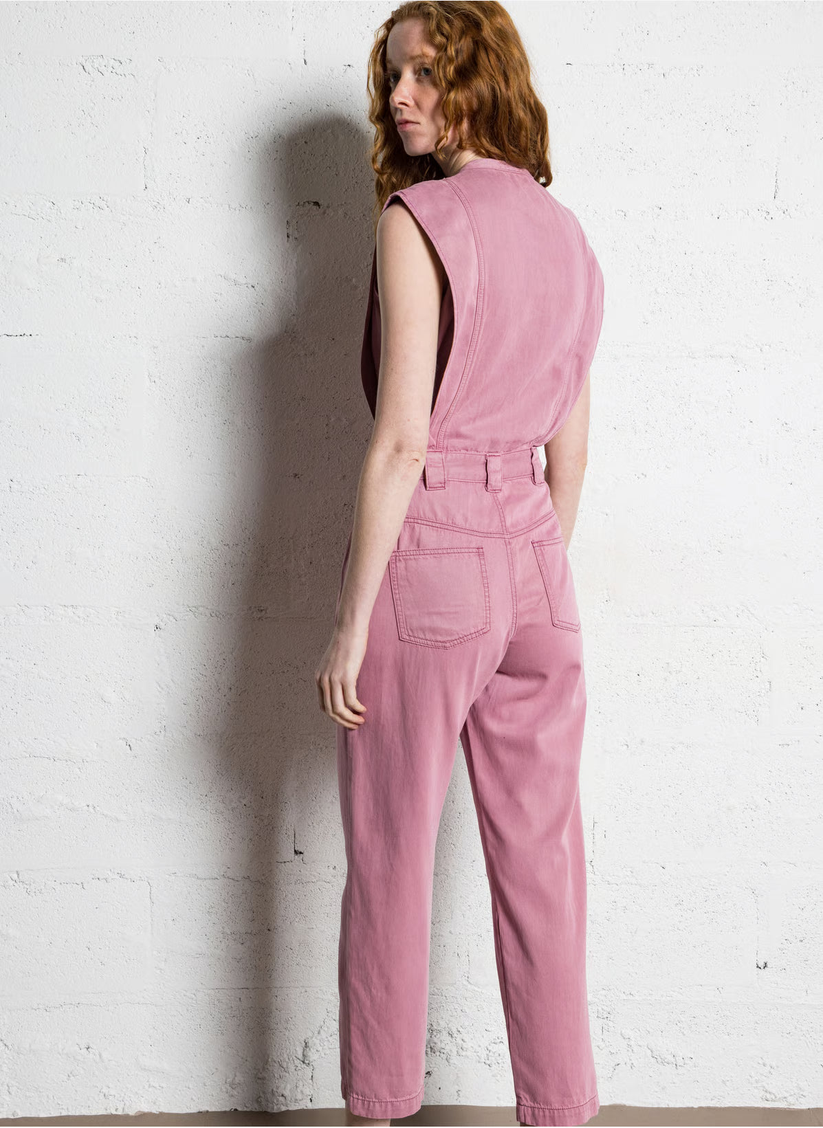 Suncoo Pink Jumpsuit