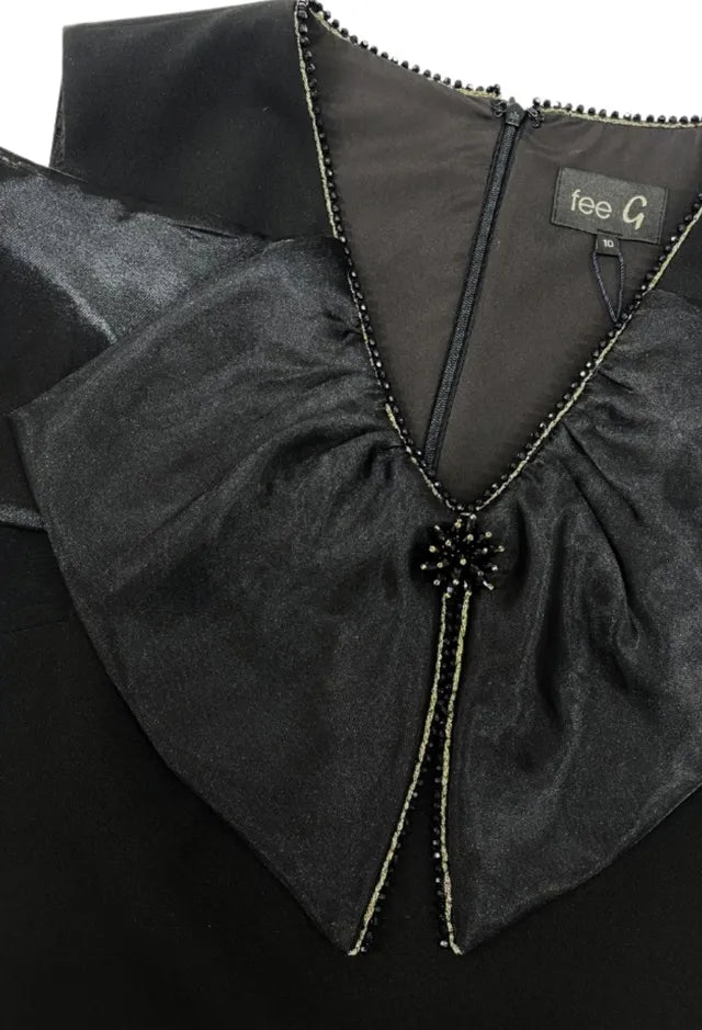 Fee G 886B/106 Coco Black Bow Dress