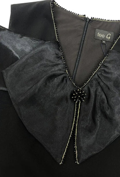 Fee G 886B/106 Coco Black Bow Dress