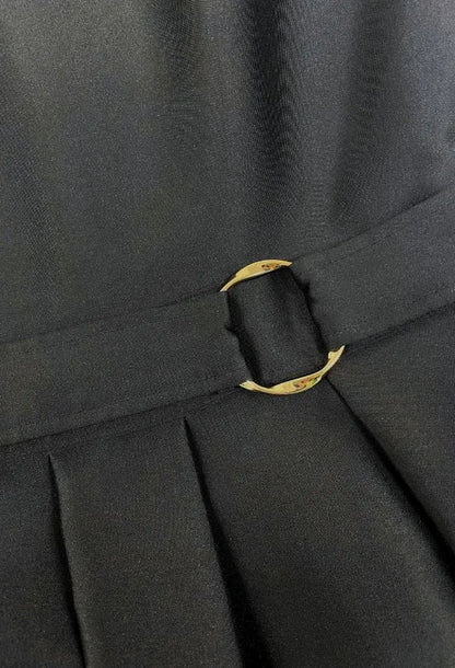 Fee G 887B/142 Black Grace Pleated Dress