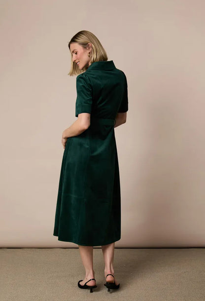 Fee G 891Y/152 Roxanne Green Cord Dress