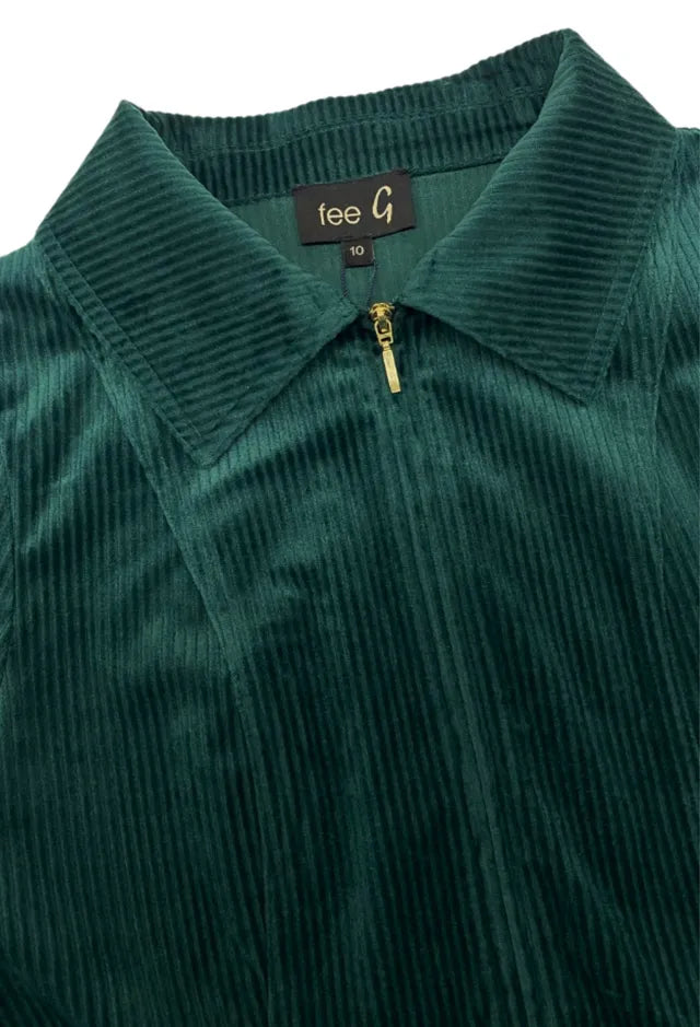 Fee G 891Y/152 Roxanne Green Cord Dress