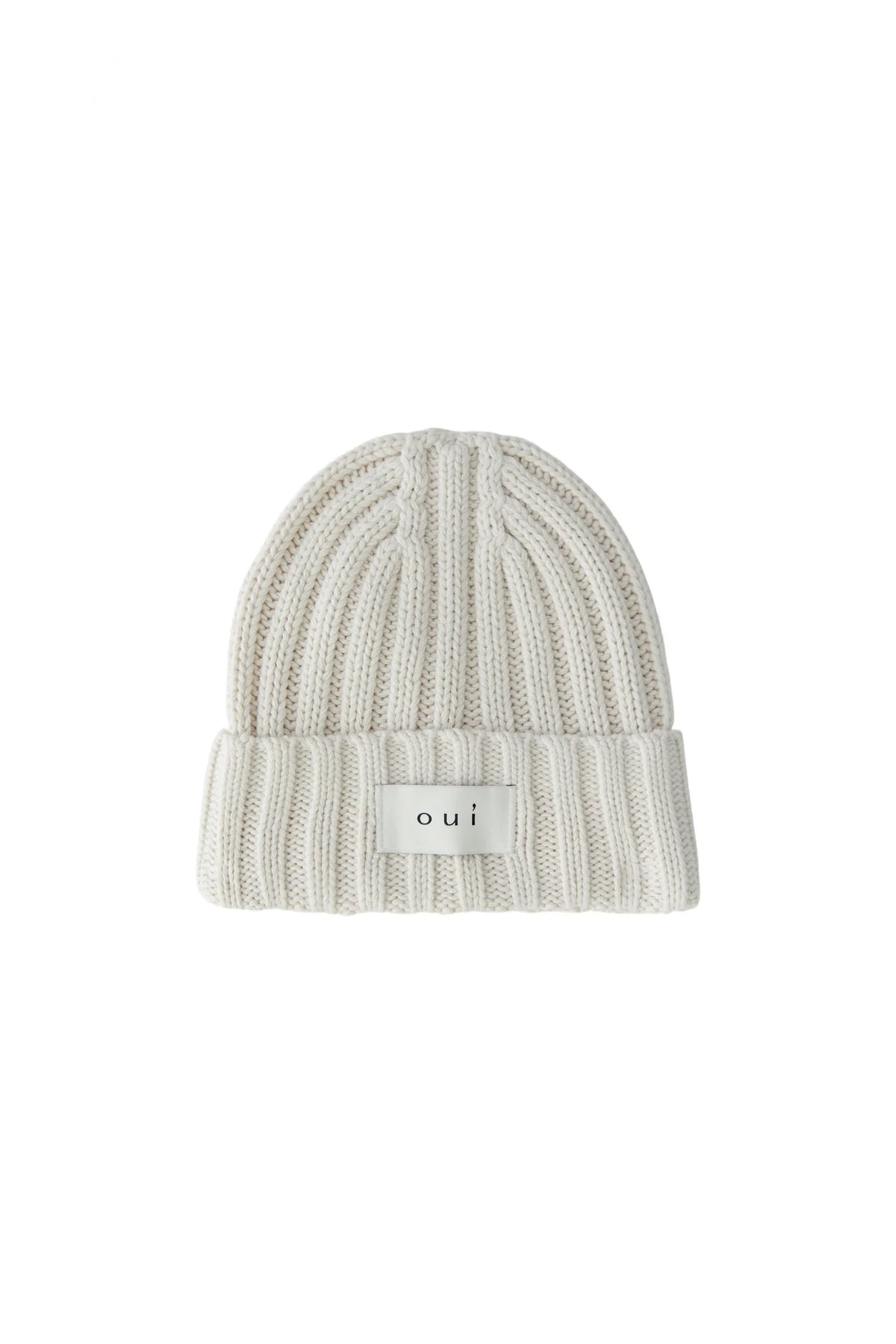 Oui 0089767 Off White Beanie