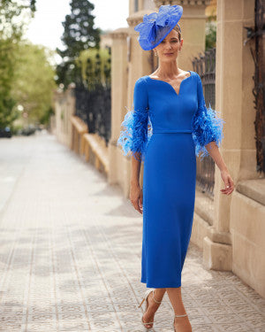 Couture Club 8GL7 Cobalt Blue Dress