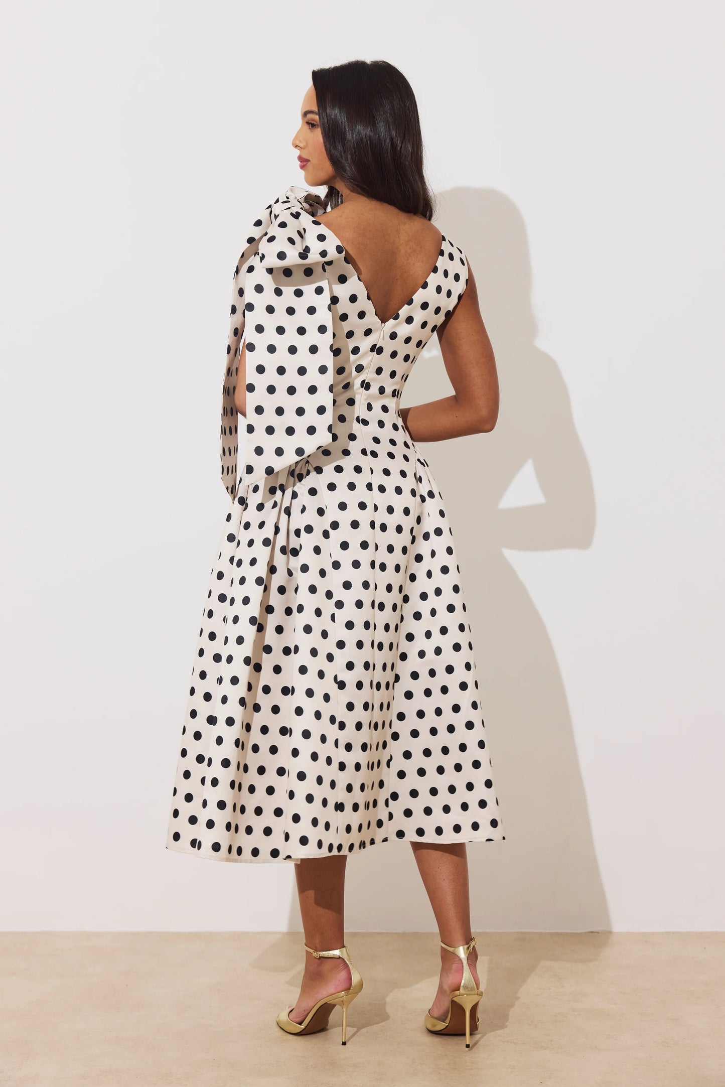 8th Sign Beatrice Polka Dot Dress