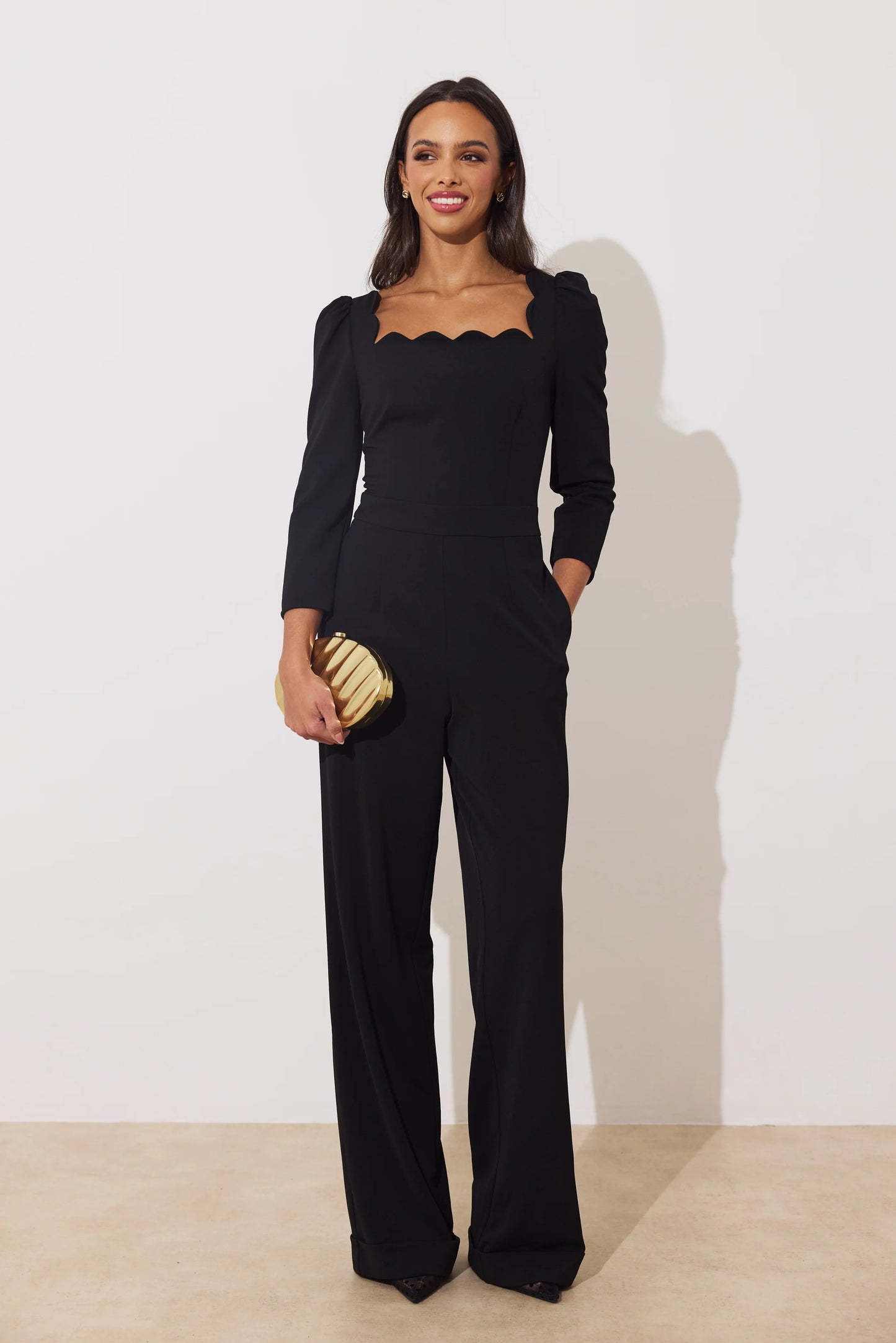 The 8th Sign Adeline Black Jumpsuit