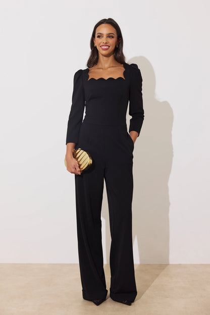 The 8th Sign Adeline Black Jumpsuit