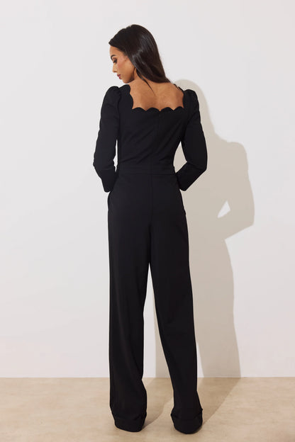 The 8th Sign Adeline Black Jumpsuit