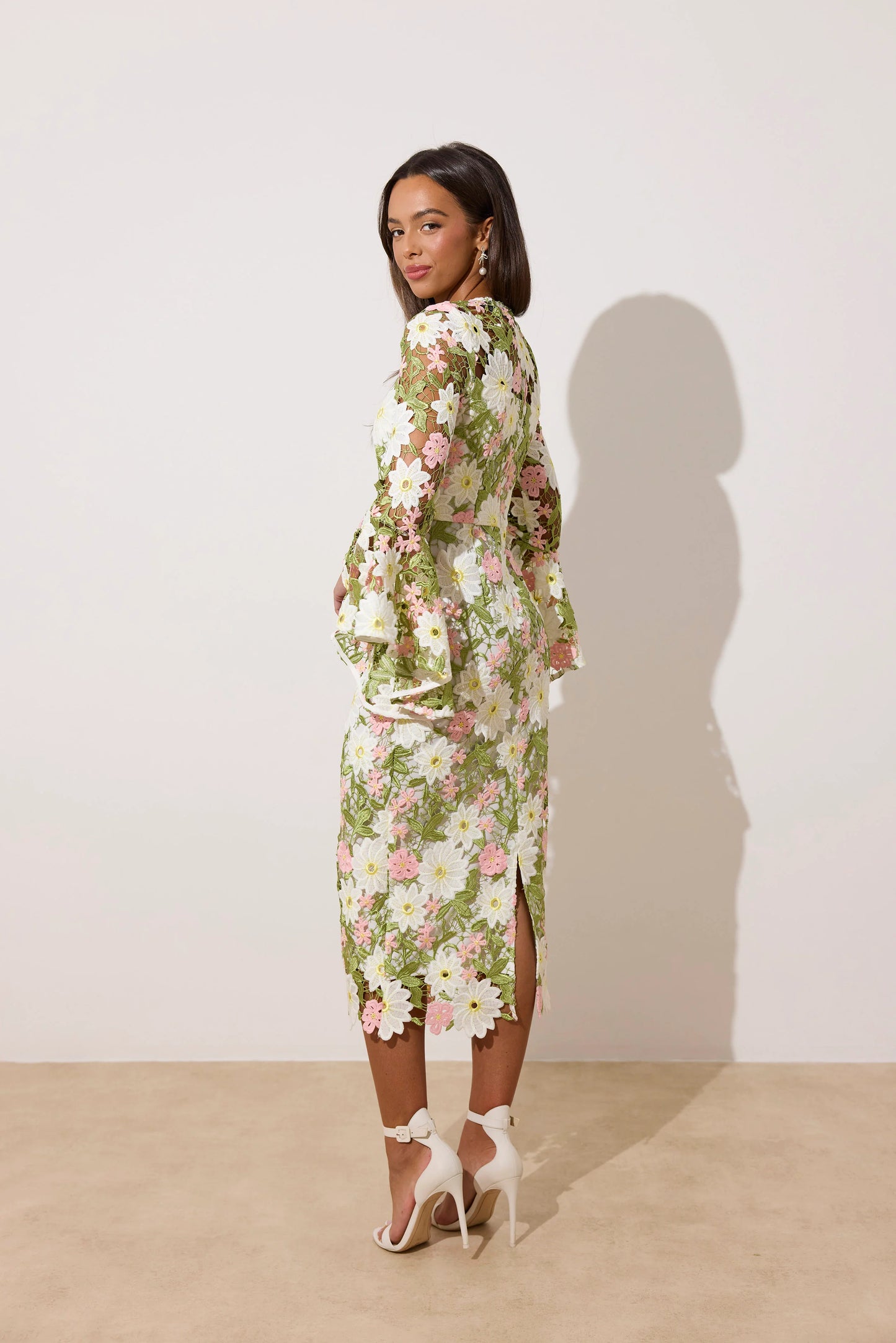 The 8th Sign 8SS605 Rosaline Midi Dress