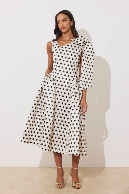 8th Sign Beatrice Polka Dot Dress