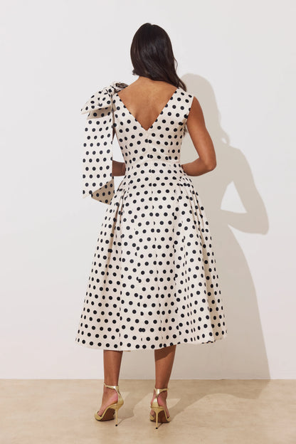 8th Sign Beatrice Polka Dot Dress