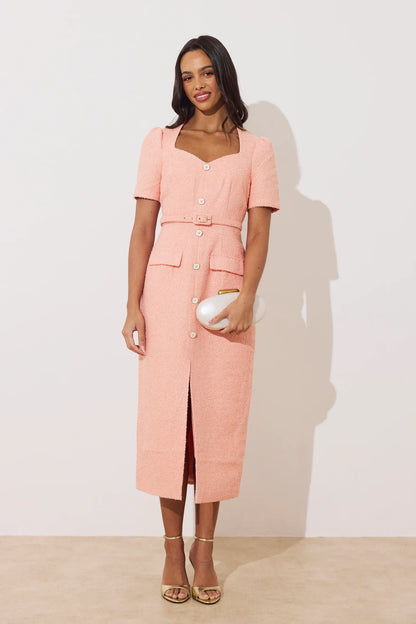 8th Sign Harriet Dress Peach