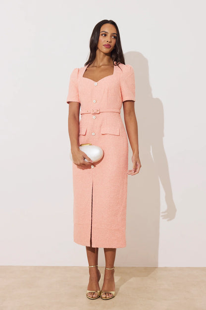 8th Sign Harriet Dress Peach