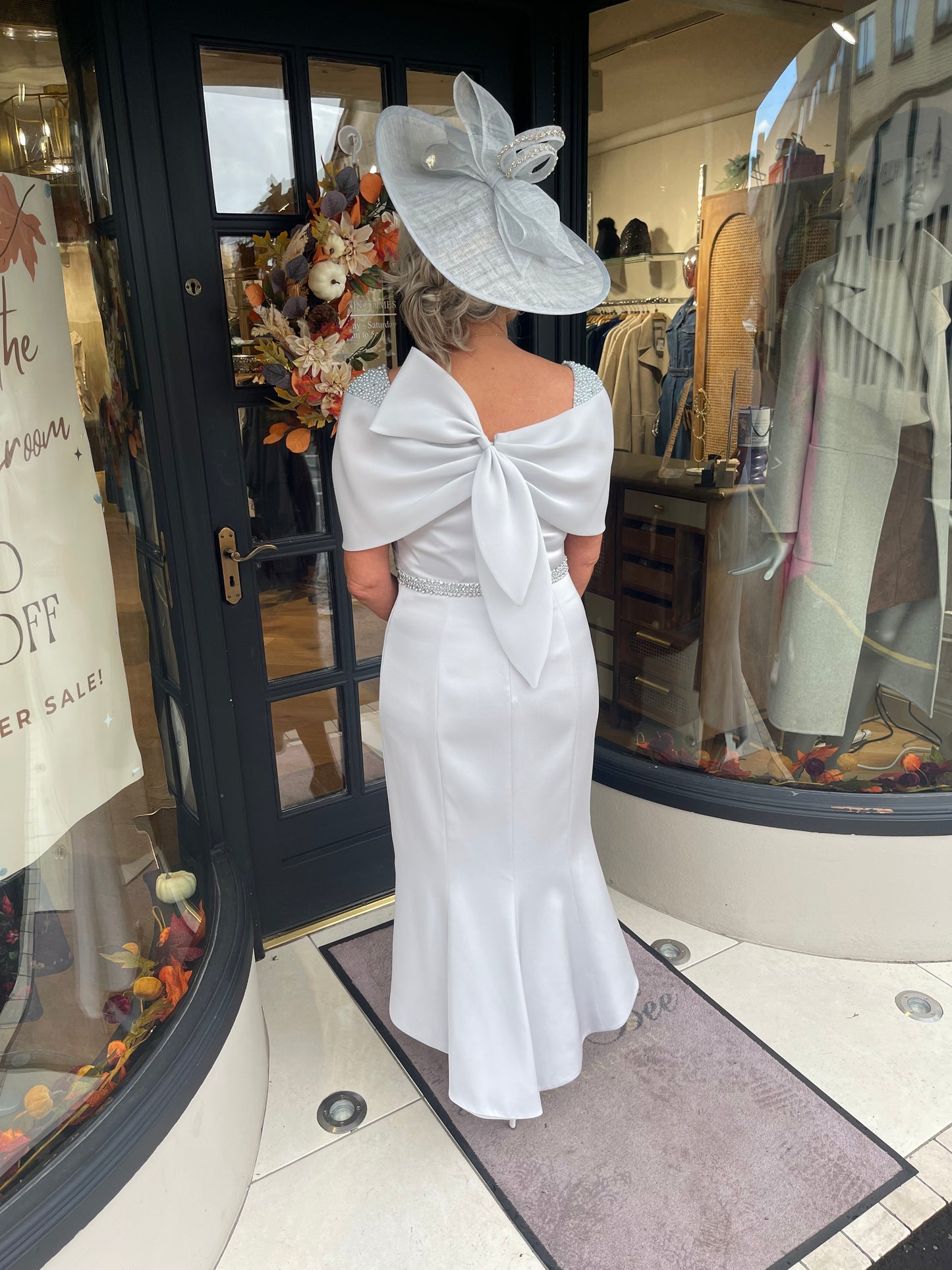 Couture Club 1G2L Light Grey Dress