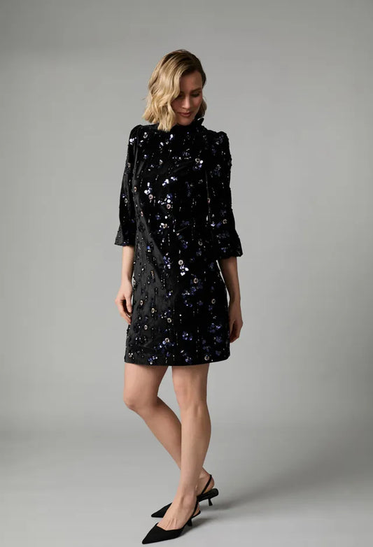 Fee G 920G/161 Fia Black Velvet Dress
