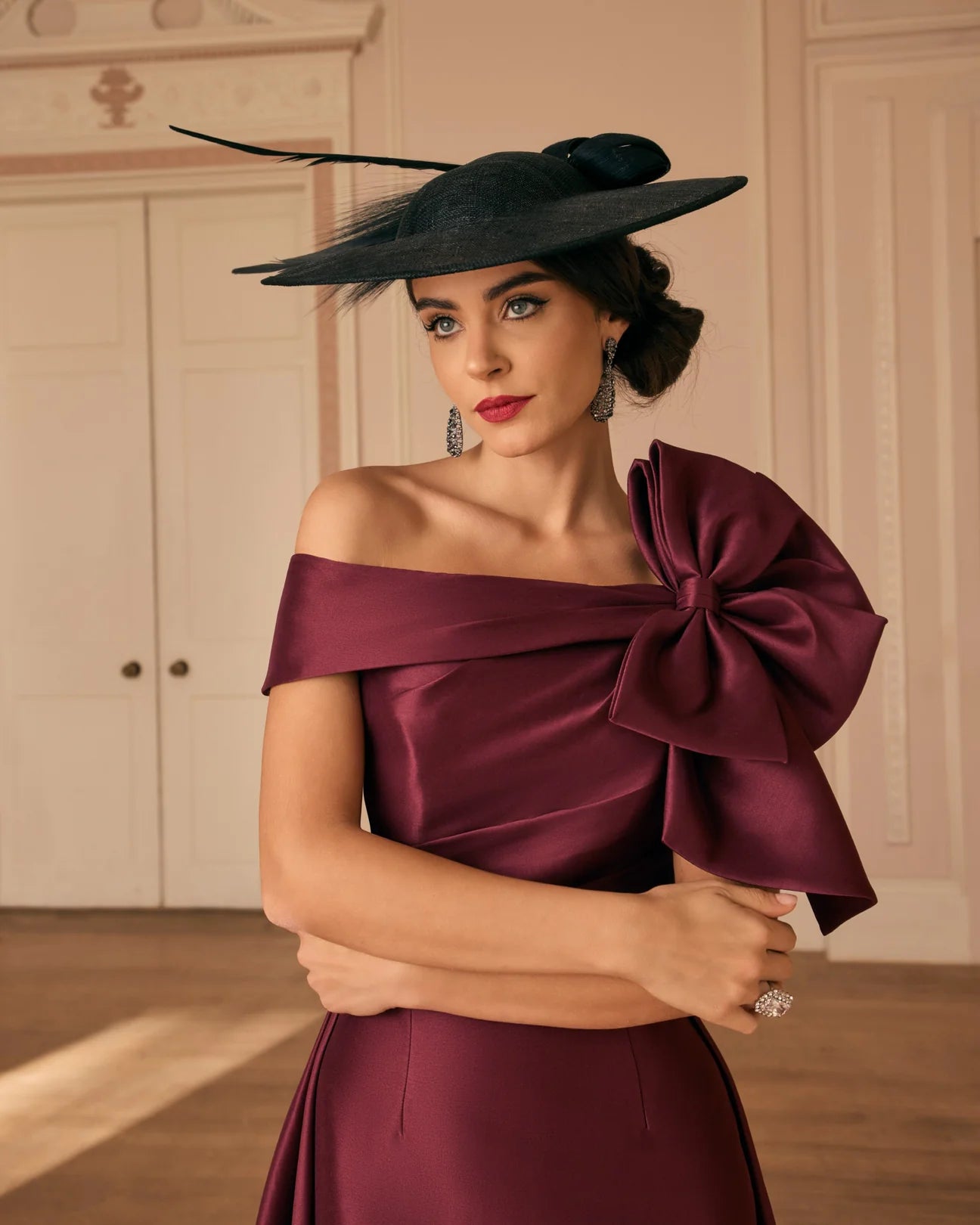 Veni Infantino 992820 Maroon Dress