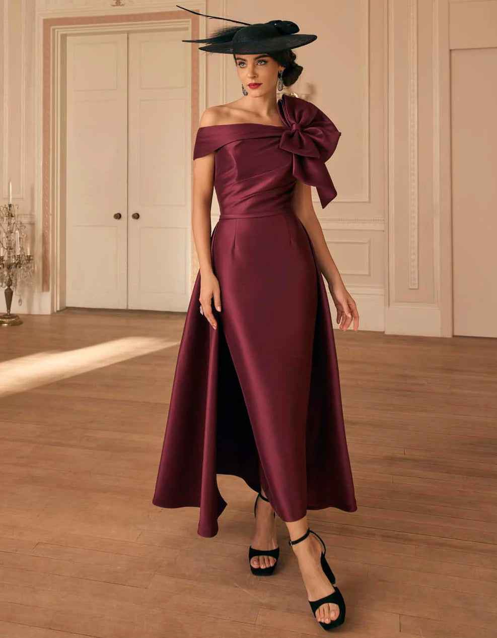 Veni Infantino 992820 Maroon Dress