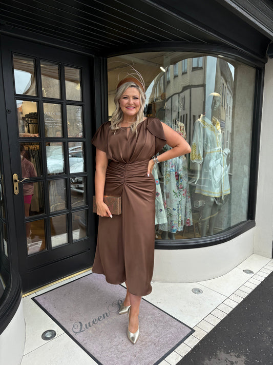 Maisonel ME3188MSV Brown Dress