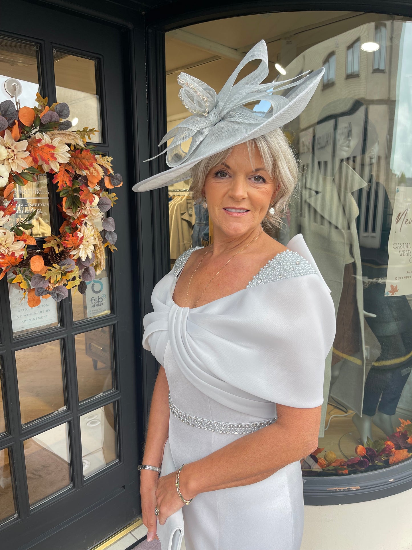 Couture Club 1G2L Light Grey Dress