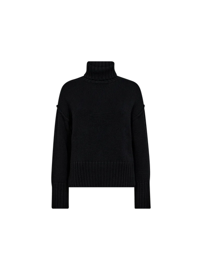 Mos Mosh Rola Black Rollneck Knit