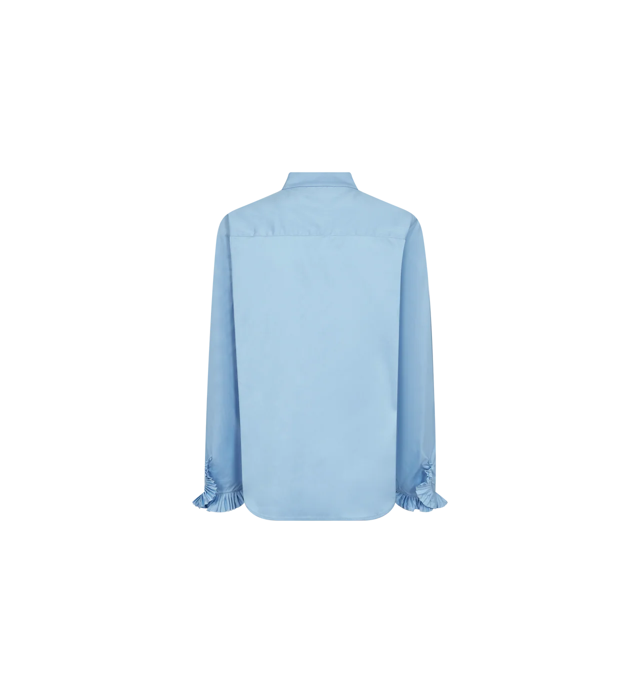 Mos Mosh Hassie Blue Pleat Shirt