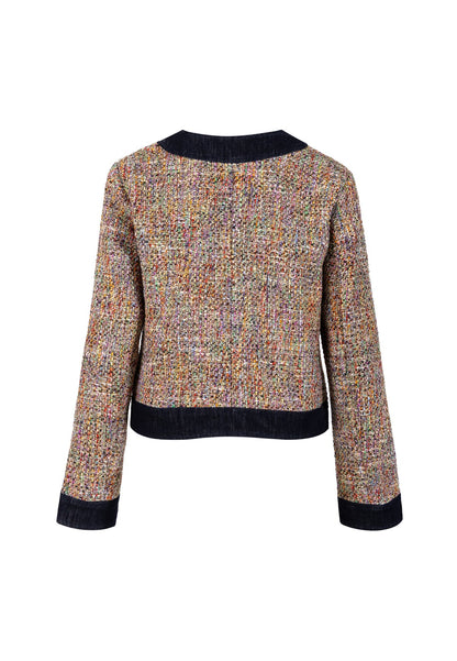 Coster 264-8400 Bouchle Jacket with Denim Details