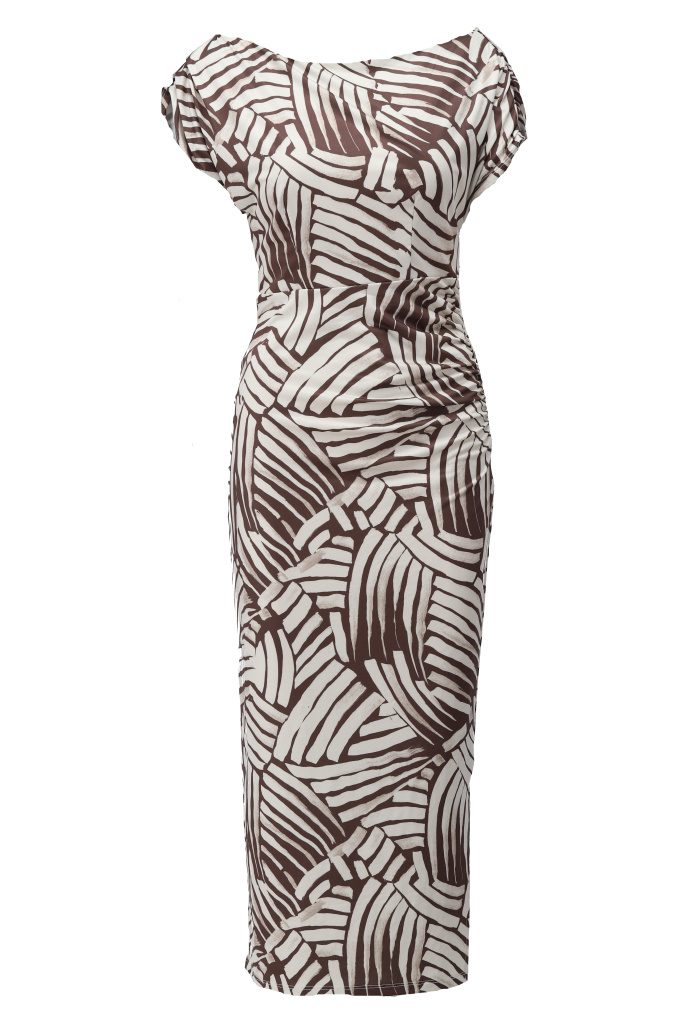 K Design C205 Printed Maxi Dress