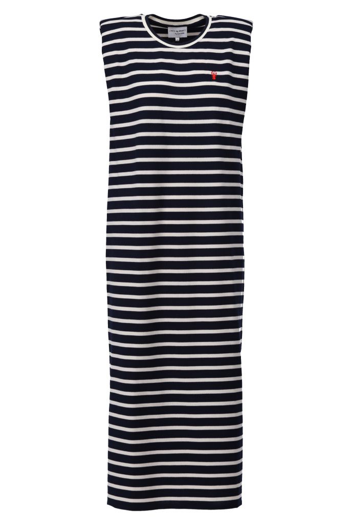 K Design C752L Stripped Midi Dress