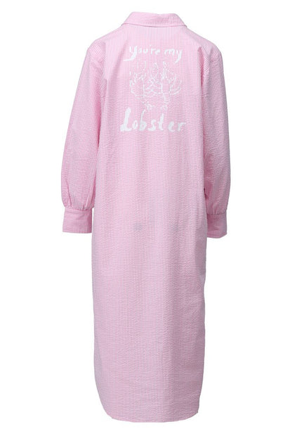 K Design C764L Pink Maxi Dress