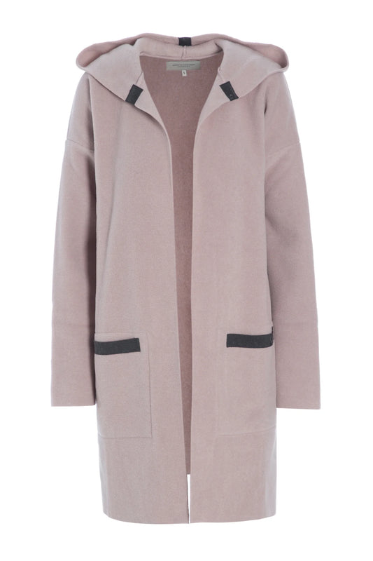 Henriette Steffensen Nude Cardigan Hood