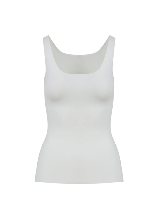 Coster CC Heart VIDA White Tank Top