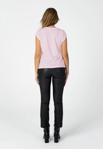 Coster CCH1101 Daisy Pink V Neck T - Shirt