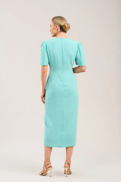 Caroline Kilkenny Carrie Turquoise Dress