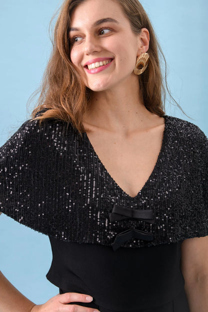 Caroline Kilkenny Coco Black Jumpsuit