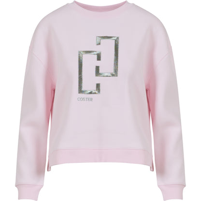 Coster Logo Sweatshirt Jumper Rose Pink