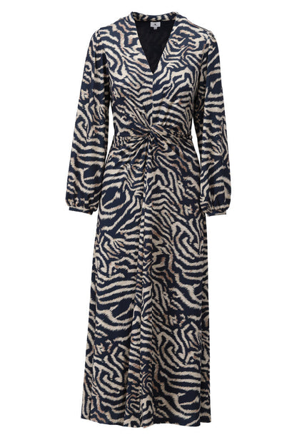 K Design D107 Zebra Maxi Dress
