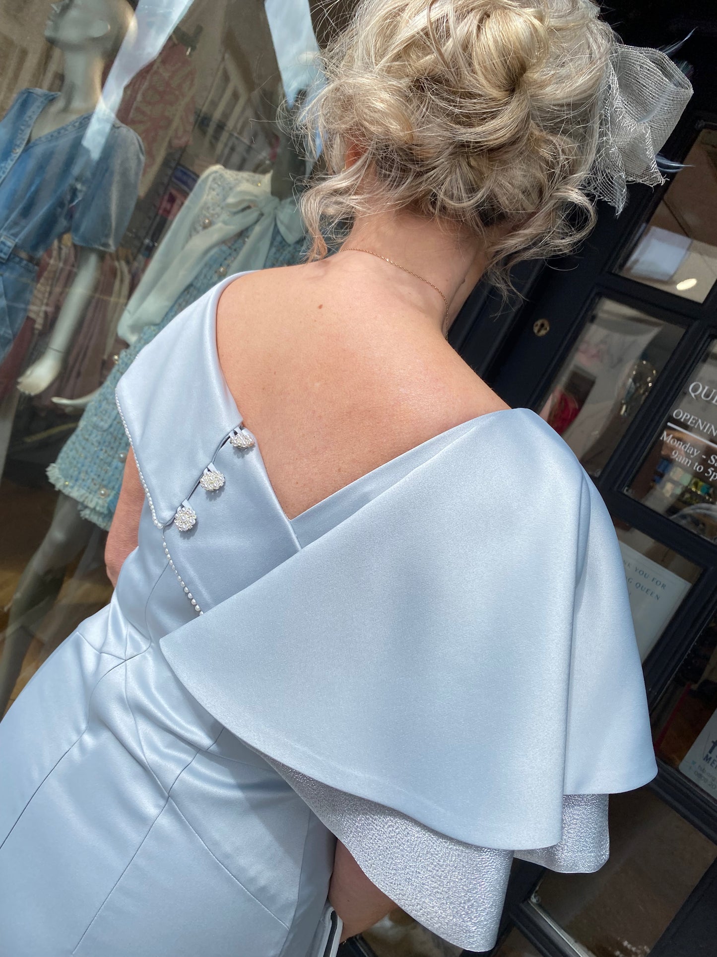 Anoola D465 Sliver Dress